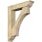 Ekena Millwork Westlake Traditional Rough Sawn Bracket w/ Offset Brace, Douglas Fir, 8"W x 36"D x 44"H BKT0806X36X44WTL01RDF - alternate 1